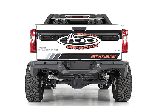 ADD R447711280103 Chevy Silverado 1500 2019-2021 Stealth Rear Bumper with Backup Sensors