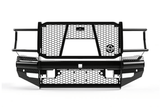 FBD191BLRC Ranch Hand Legend Series bumper with camera and sensor support for 2019–2024 Dodge Ram
