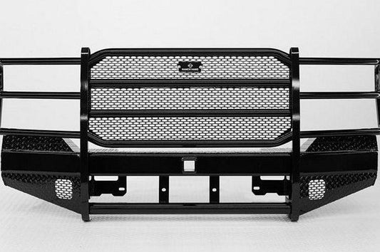 Best grille guard for deer protection—Ranch Hand FBF115BLR Sport Series bumper for Ford F250/F350/F450/F550 Super Duty.