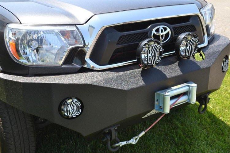Body Armor TC-19336 Toyota Tacoma 2012-2015 Front Bumper Winch Ready