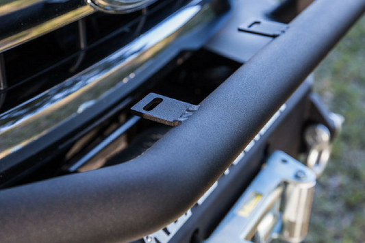 Road Armor Stealth 314R5B-NW 2014-2015 Chevy Silverado 1500 Front Non-Winch Bumper Lonestar Guard, Black Finish and Square Fog Light Hole