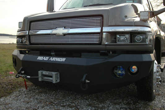 Road Armor TK1020B 2003-2009 Chevy Silverado 4500/5500 Front Bumper
