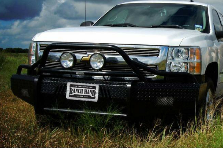 Ranch Hand BSC08HBL1 2007.5-2013 Chevy Silverado 1500 Summit BullNose Series Front Bumper