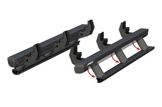 Aries 3048321 2017-2023 Ford F250/F350/F450 Super Duty ActionTrac 87.6" Powered Running Boards