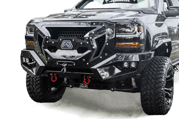 Fab Fours GR3800-1 Grumper Chevy Silverado 1500 Front Bumper 2016