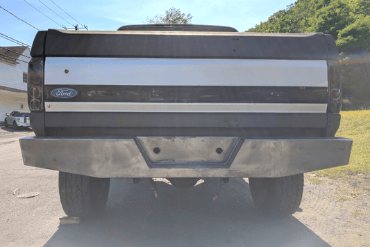 Affordable Offroad fullbroncorear Ford Bronco 1980-1996 Elite Rear Bumper Full Size