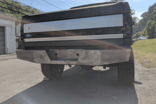 Affordable Offroad fullbroncorear Ford Bronco 1980-1996 Elite Rear Bumper Full Size