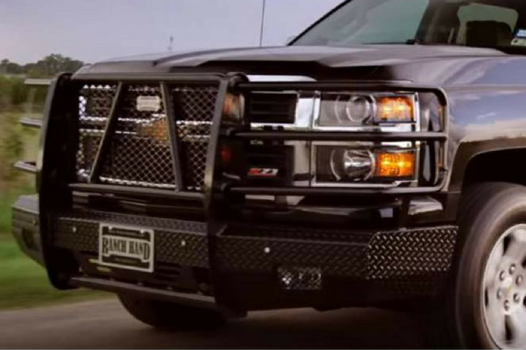 Durable Ranch Hand FSC14HBL1 2014-2015 Chevy Silverado 1500 Summit Series Front Bumper
