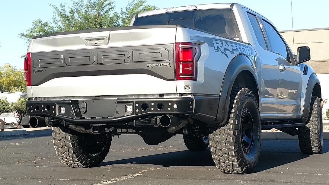 LEX Offroad Ford F150 Raptor 2017-2020 Rear Bumper without Sensors FRG2G2RNS