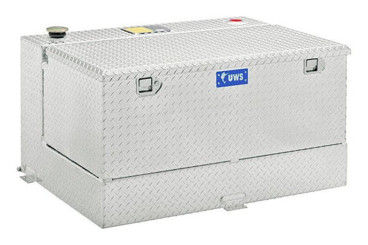 UWS TT-85-COMBO Ford F250/F350/F450 Super Duty 85-Gallon Combo Bright Aluminum Transfer Tank