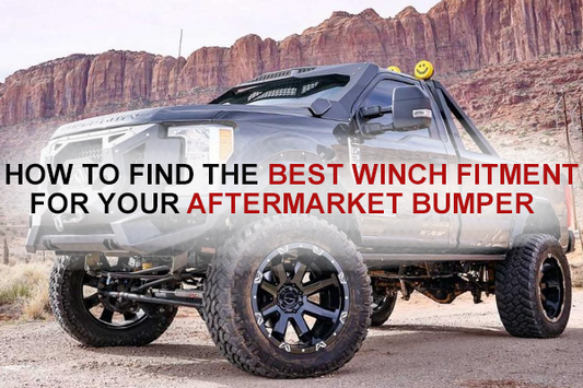 How To Find The Best Winch Fitment For Your Aftermarket Bumper