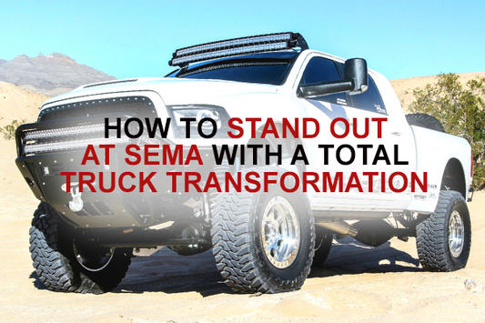 How to stand out at SEMA with a total truck transformation