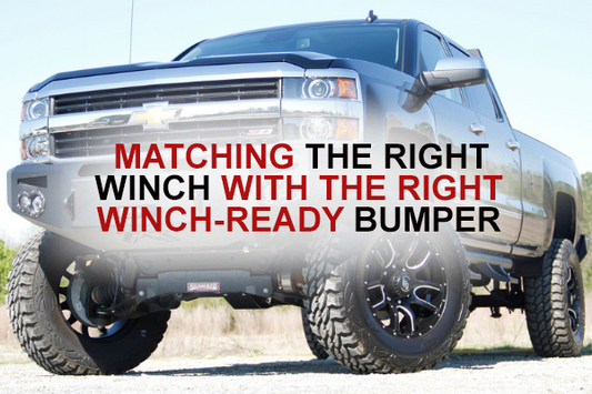 Matching the right Winch with the right Winch-ready bumper