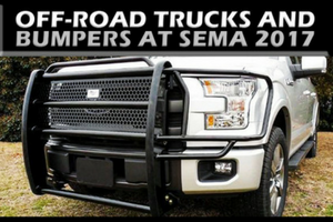 Off-Road Trucks and Bumpers at SEMA 2017