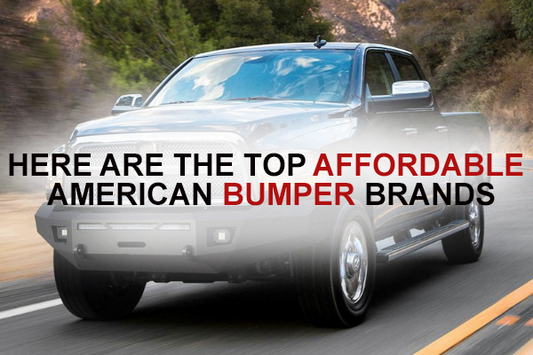 Here are the top affordable American bumper brands