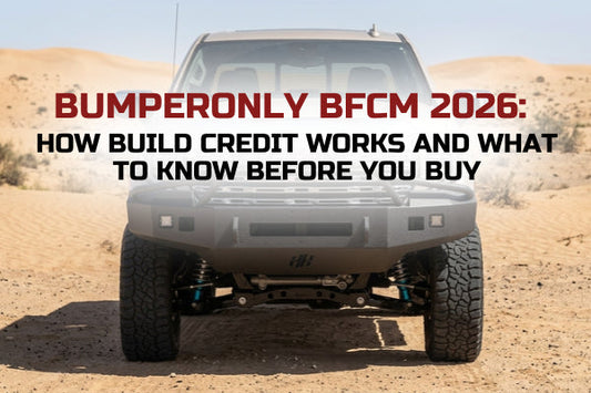 BumperOnly Black Friday Cyber Monday 2026 guide explaining how Build Credit works and what shoppers should know before buying.