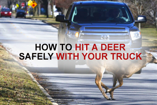 How to hit a deer safely with your truck