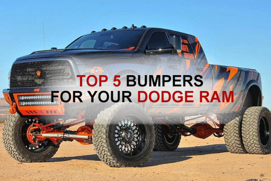 Top 5 Bumpers for your Dodge Ram