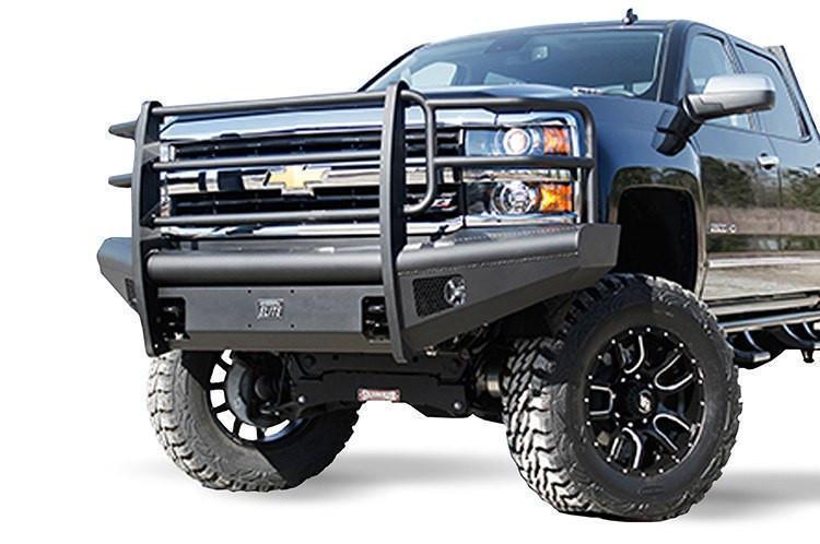 Fab Fours Black Steel Elite Chevy Silverado 2500/3500 Front Bumpers