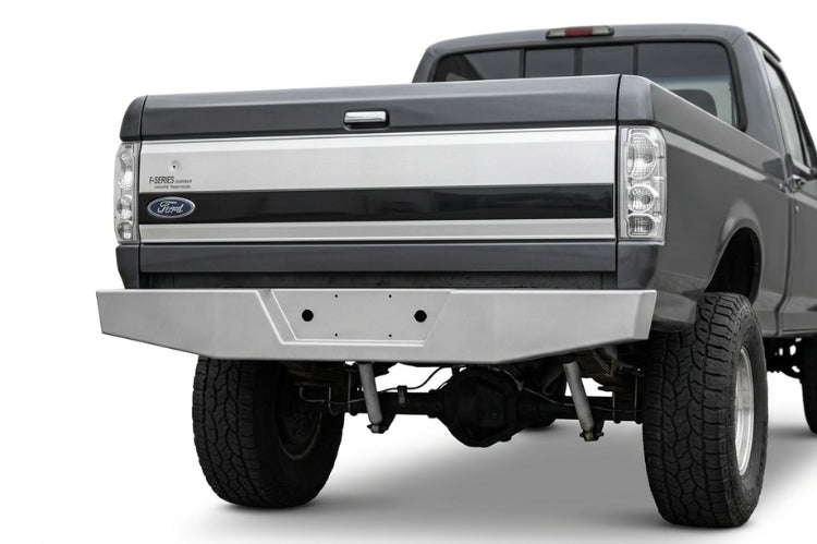 1980–1986 Ford Bronco collections featuring period-inspired upgrades, bumper options, and accessories for restoration and custom projects