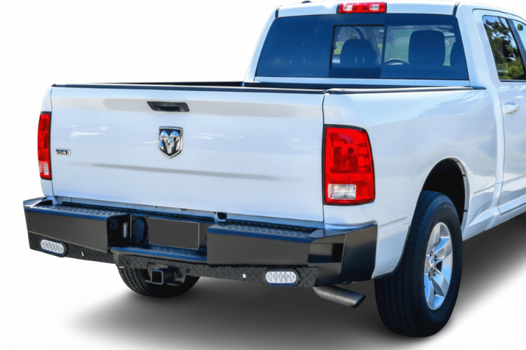 Aftermarket rear bumper options for 2010–2018 Dodge Ram 2500 and 3500 trucks