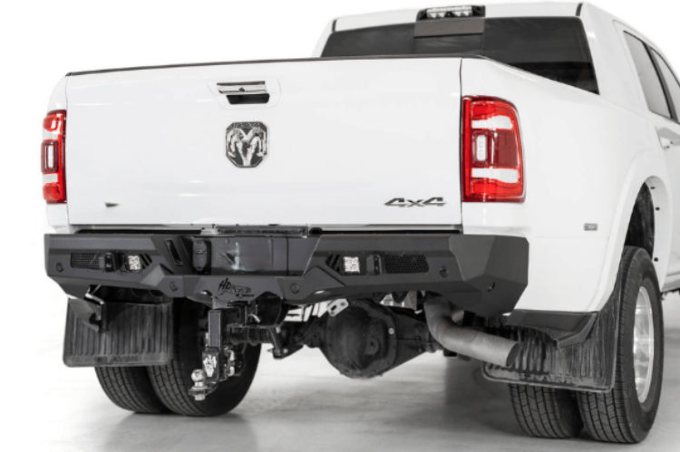 Rear bumpers engineered for strength and capability on 2019–2026 Dodge Ram 2500/3500