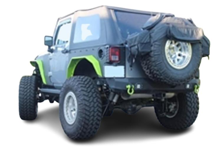 Hammerhead Jeep Wrangler YJ & TJ Rear Bumpers