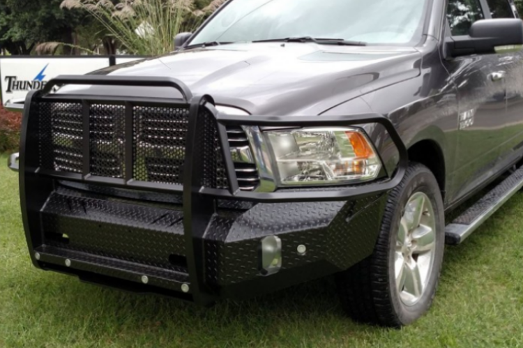 Thunder Struck Diamond Steel Front Bumpers