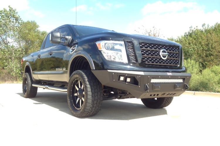 Bodyguard Nissan Titan Font Bumpers