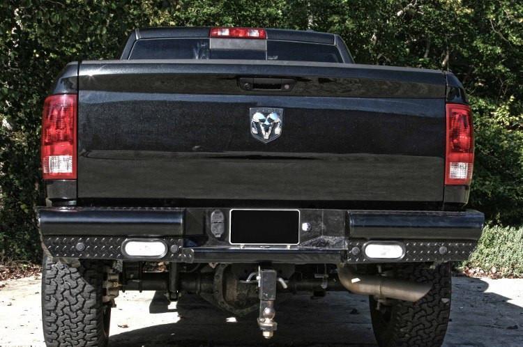 BLACK STEEL Rear Bumpers