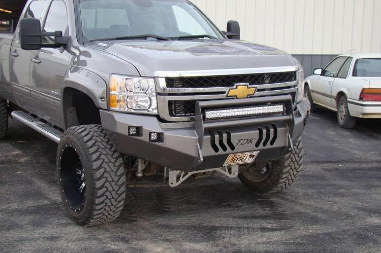 Throttle Down Kustoms 2007-2010 Chevy Silverado 2500/3500 Front Bumpers