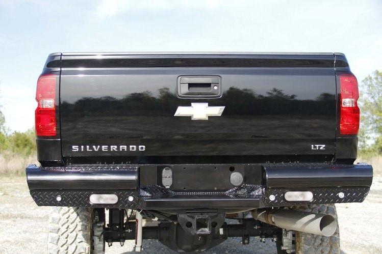 Fab Fours Premium GMC Sierra 2500-3500 Rear Bumpers