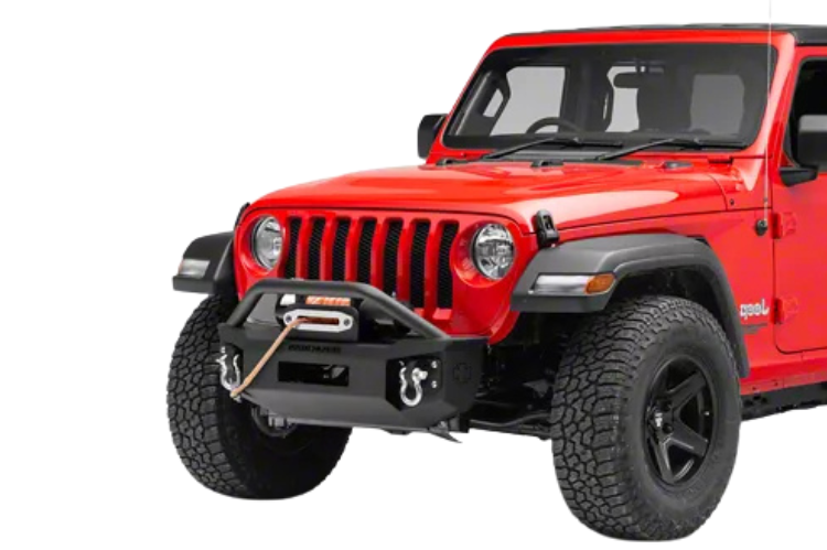 jeep wrangler front bumper replacement