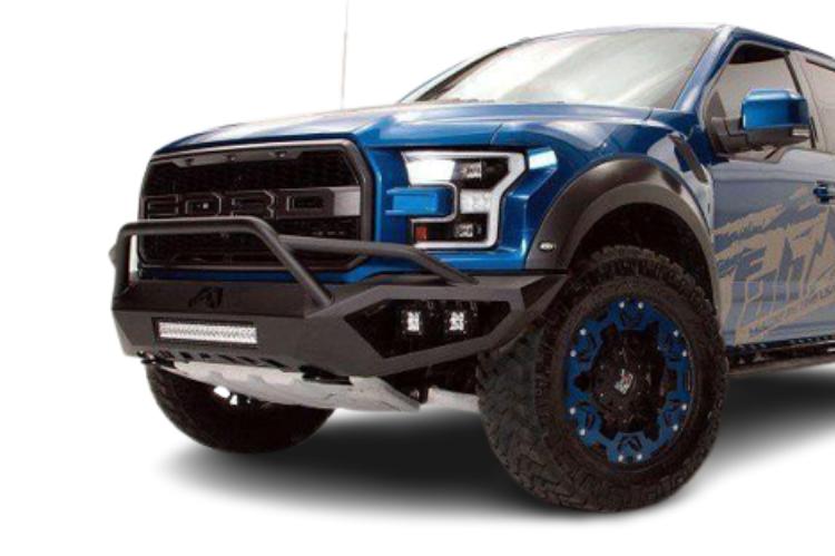 Fab Fours Vengeance Ford F150 Raptor Front Bumpers