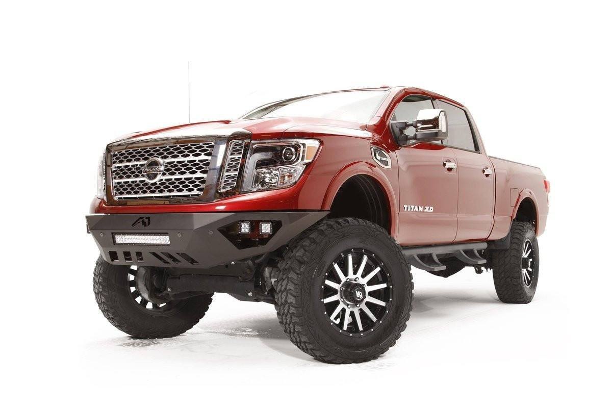 Fab Fours Vengeance Nissan Titan Front Bumpers