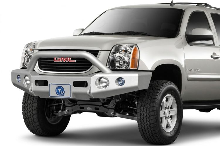 GMC Yukon XL with TrailReady steel off-road front bumper