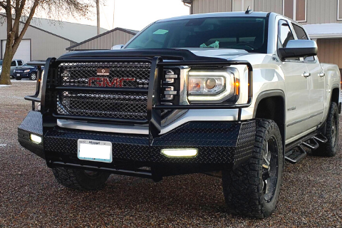 ADD Stealth Fighter GMC Sierra Bumpers