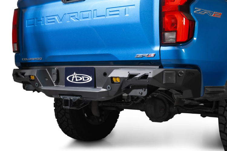 Chevy Colorado rear bumper by ADD — tough aftermarket bumper for 2023–2024 off-road use
