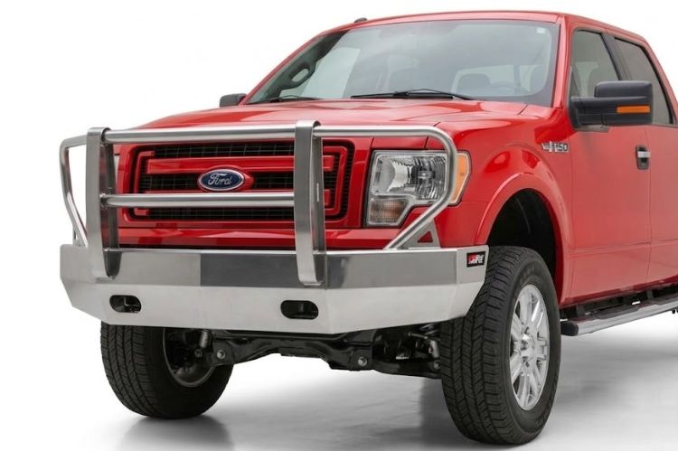 Ali Arc heavy‑duty front bumper for Ford F150, durable aftermarket upgrade designed for protection, towing, and off‑road performance.