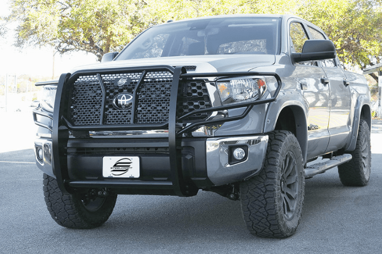 steelcraft aftermarket brush guard for toyota tundra