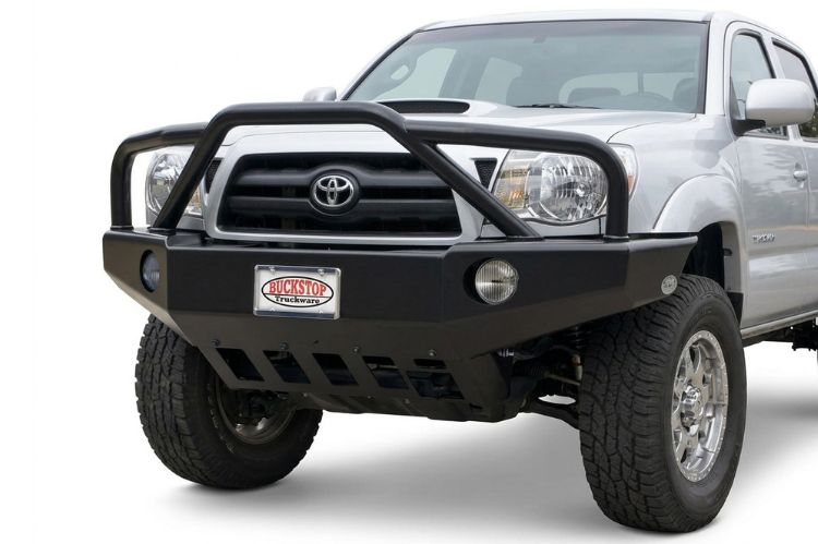 Buckstop front bumpers engineered for heavy-duty truck protection and demanding work environments