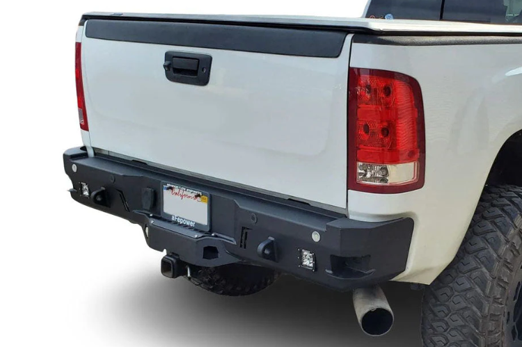 Reinforced Chassis Unlimited truck rear bumper crafted for maximum impact resistance and lasting performance