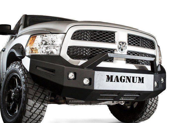 Micro Rim Front Bumper Grille For 2013-2020 Ram 1500 Classic - Black, Direct Fit