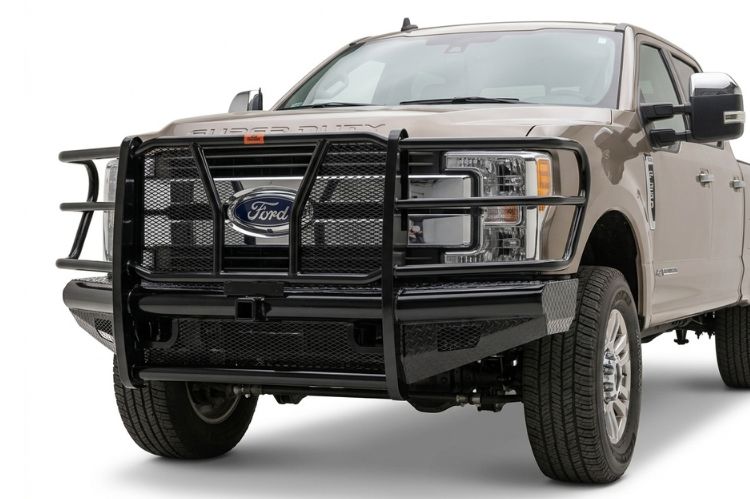 Roughneck front bumpers offering durable construction, rugged styling, and dependable truck protection