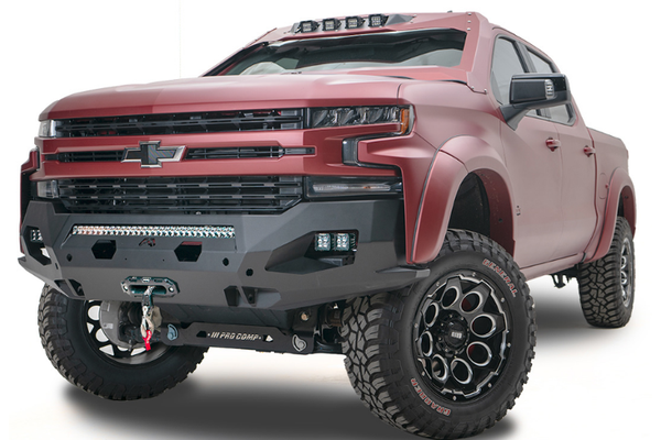 Fab Fours Matrix Chevy Silverado 1500 Front Bumpers