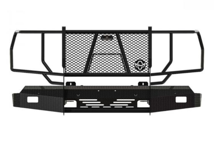 Ranch Hand front bumper for 2022-2025 GMC Sierra 1500 – durable full replacement with a front grille guard