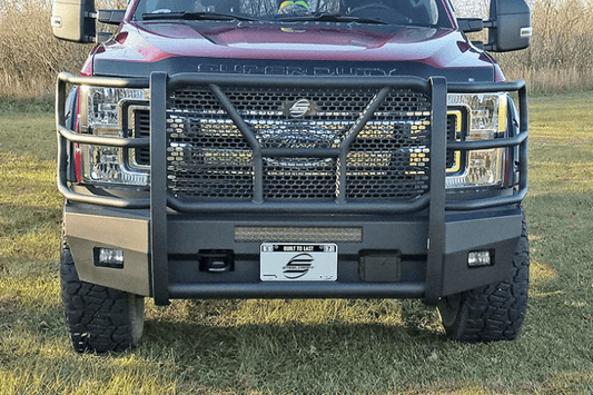 Steelcraft Elevation HD Front Bumper Ford F450/F550 Superduty 2017-2020 60-11380CC Supports Front Emblem Camera & Adaptive Cruise Control