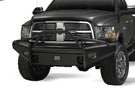 Fab Fours Black Steel Elite Pre-Runner Front Bumper 2010-2018 Dodge Ram 4500/5500 DR10-Q2962-1