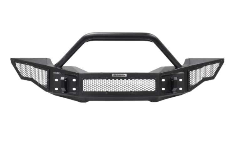 Go Rhino 331201T Jeep Gladiator 2020-2024 Rockline Front Bumper  Full With Overrider Bar