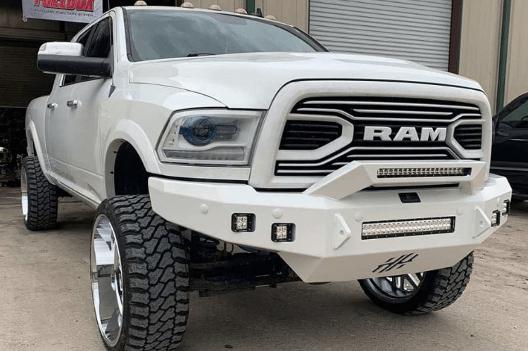 Hammerhead 600-56-0919 Dodge Ram 4500/5500 2010-2018 Front Bumper Low Profile Steel Brushguard